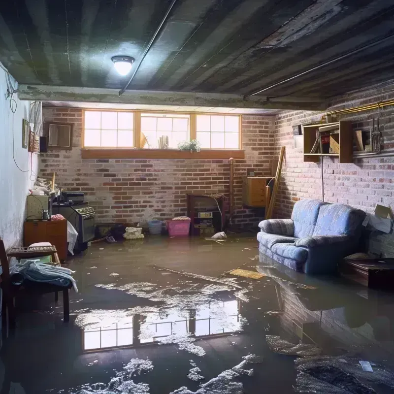 Flooded Basement Cleanup in Minnehaha, WA